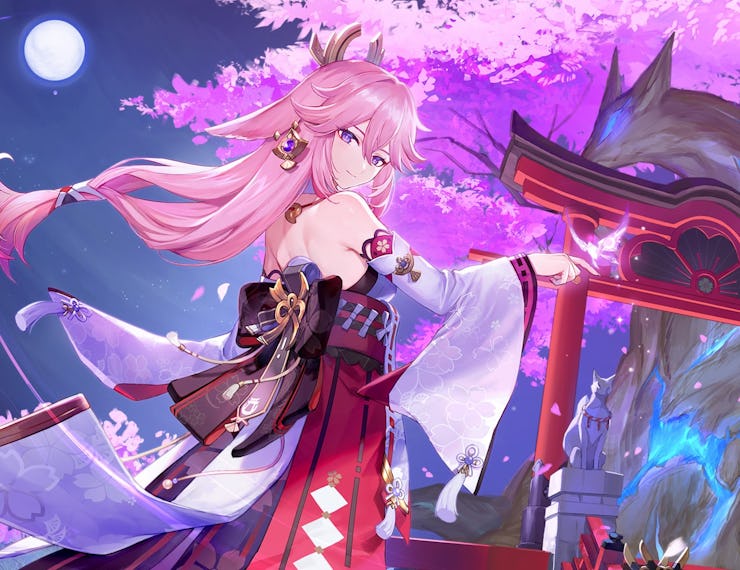 genshin impact yae miko