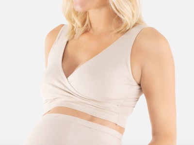 Belly Bandit Bra is a great thing to wear during labor
