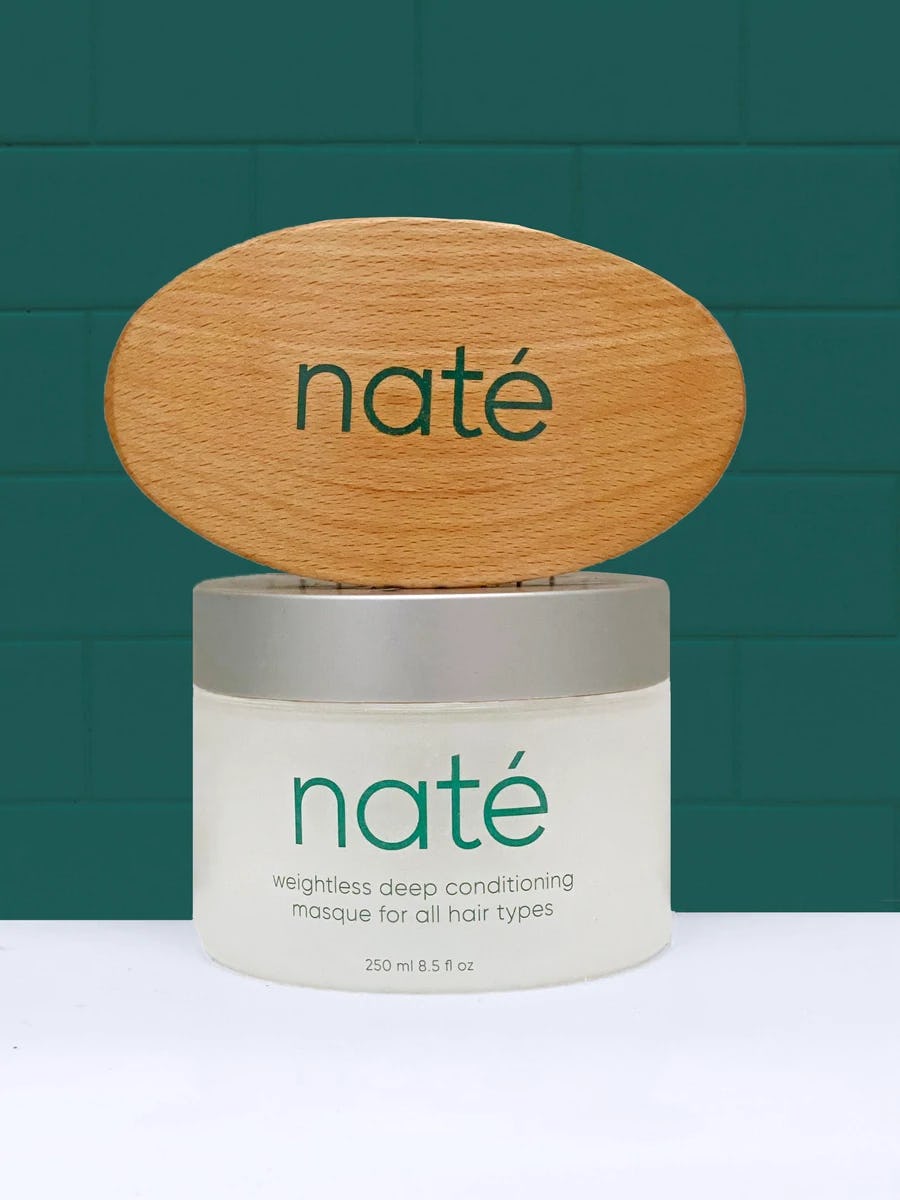 Hair Masque With Wet Brush