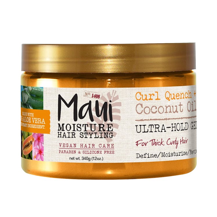 Maui Moisture Curl Quench + Coconut Oil Ultra-Hold Gel, 12 Oz.
