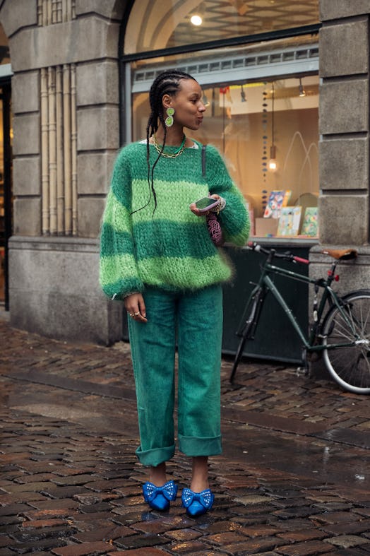 Fia Hamelijnck street style Copenhagen fashion week Fall/Winter 2022