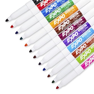 EXPO Intense Color Fine Tip Dry Erase Marker (12-Pack)