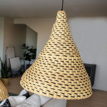 Cone Grass Lamp Pendant