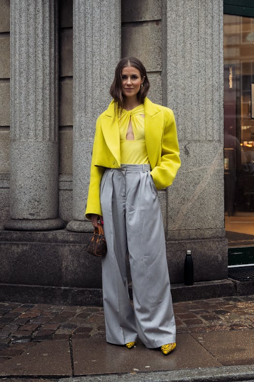 Nina Sandbech Copenhagen fashion week Fall/Winter 2022 street style