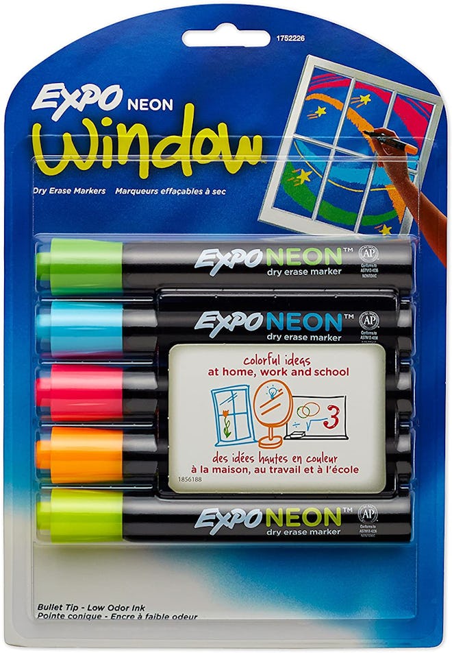 EXPO Neon Dry Erase Markers (5-Pack) 