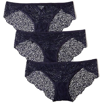 Iris & Lilly Lace Hipster Underwear (3-Pack)