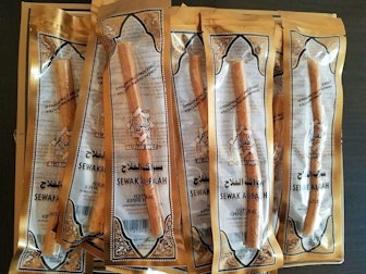 Sewak Al-Falah Traditional Miswak Natural Toothbrush (10-Pack)