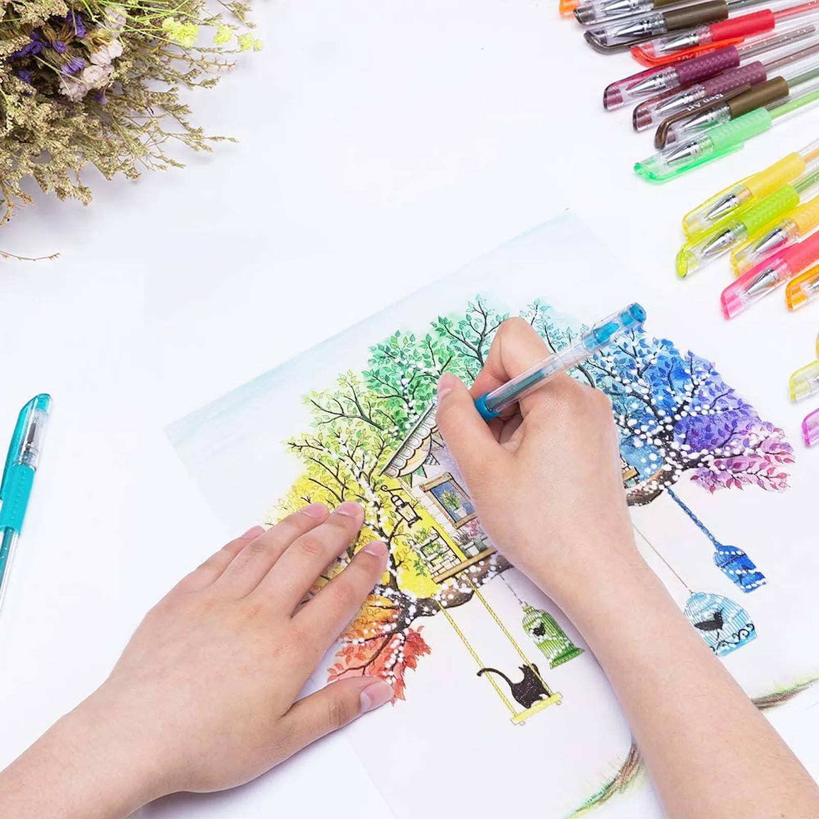 Coloring Pen The 11 Best Gel Pens For Coloring