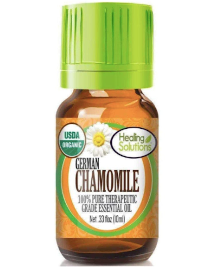 Healing Solutions Organic Chamomile German Essential Oil,  0.33 Oz.