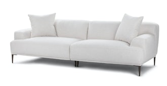 Abisko Quartz White Sofa
