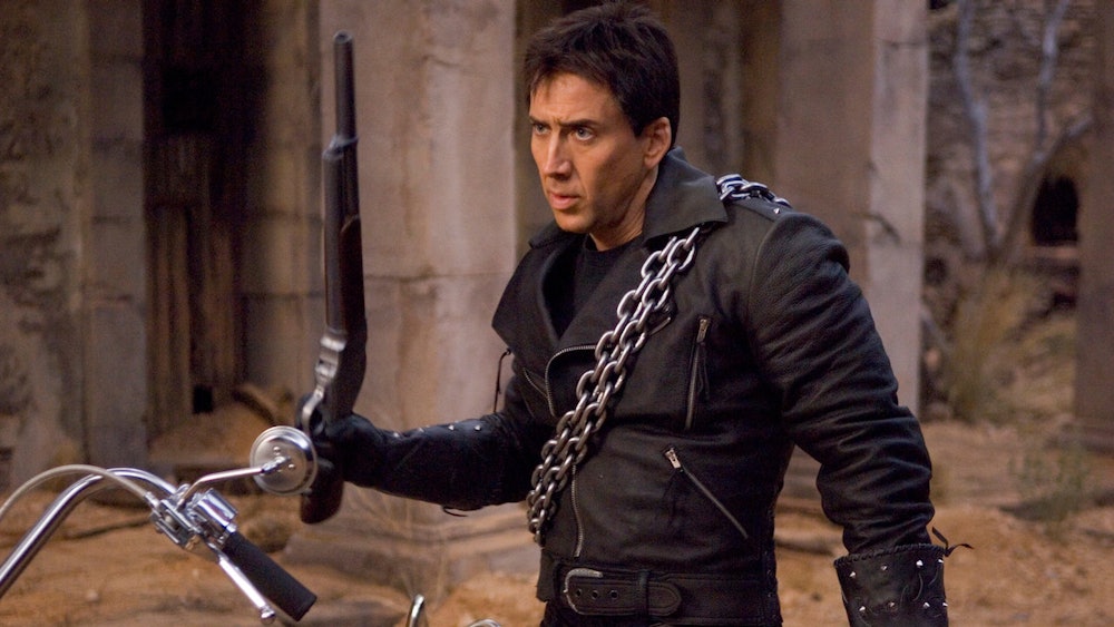 Nicolas Cage as Johnny Blaze in Ghost Rider (2007) - Columbia Pictures 