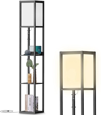 Selectid Floor Lamp with Shelves