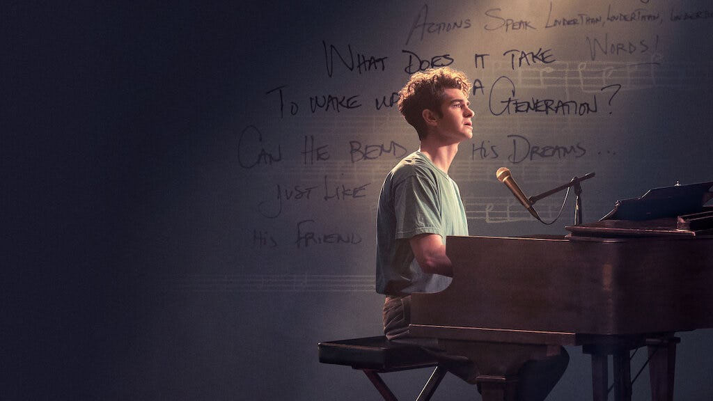 Andrew Garfield in Tick Tick BOOM