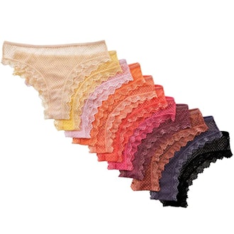 Alyce Ives Intimates Lace Thong (12-Pack)