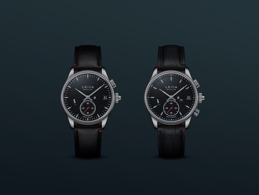 Leica dropped two luxury watches, the L1 and the L2.