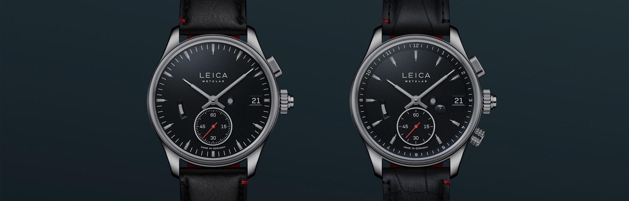 Leica dropped two luxury watches, the L1 and the L2.