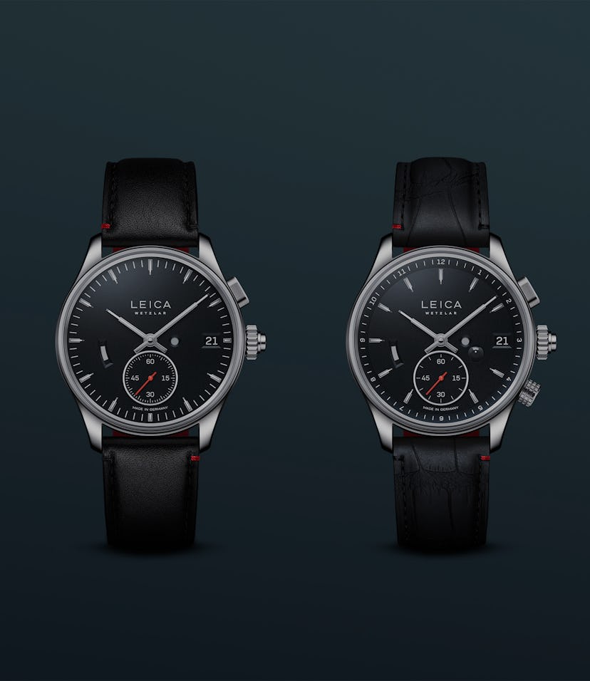 Leica dropped two luxury watches, the L1 and the L2.