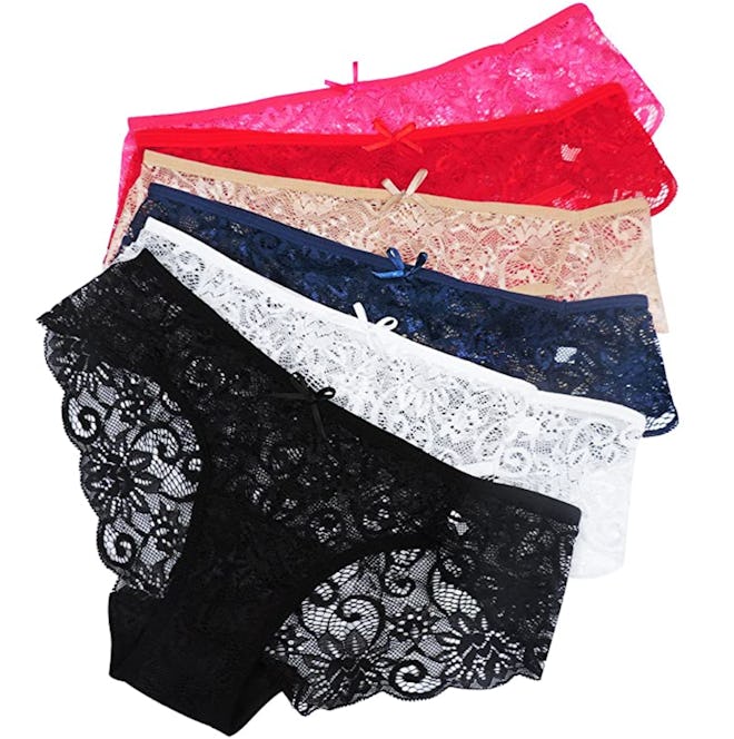 Sunm Boutique Bikini Lace Underwear (6 Pack)