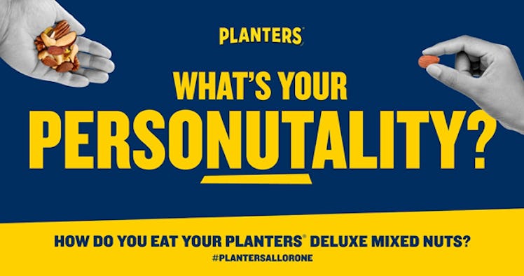 Planters' Super Bowl 2022 commercial comes with a free PersoNUTality quiz.