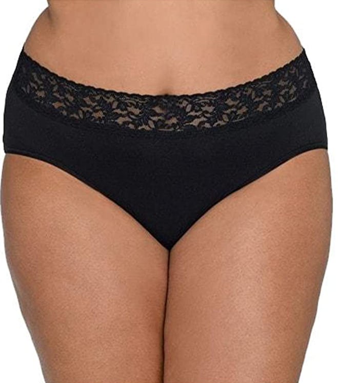 hanky panky Organic Cotton Signature Lace French Brief