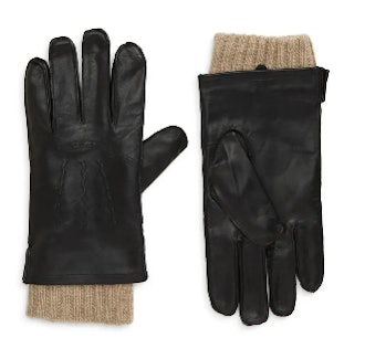 Nordstrom Leather and Cashmere Gloves