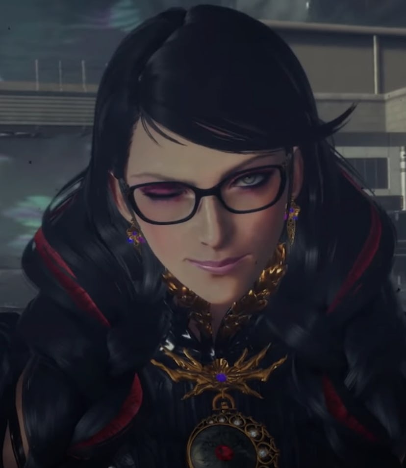 A screengrab from a Bayonetta 3 trailer