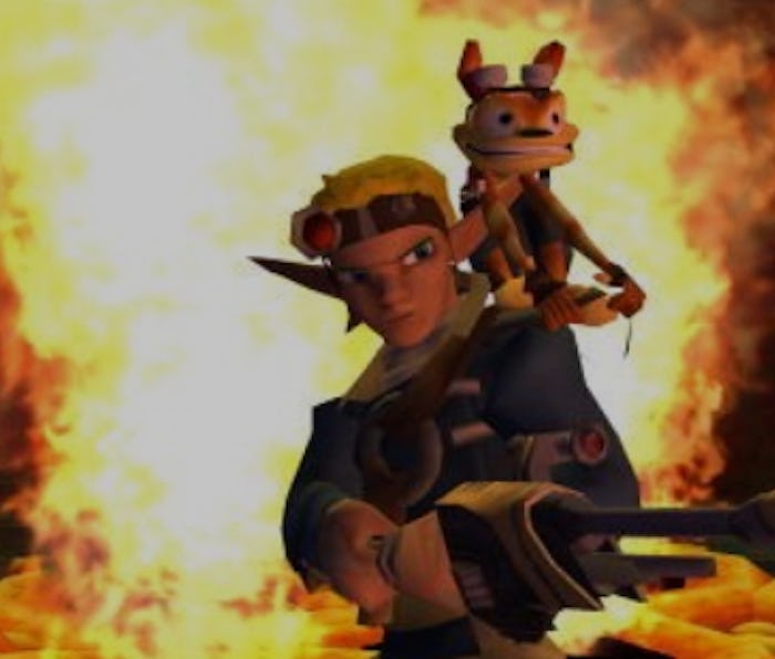 A screenshot from 'Jak and Daxter: The Lost Frontier'