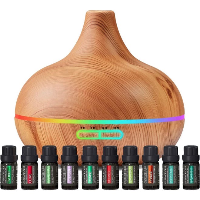 Pure Daily Care Ultimate Aromatherapy Diffuser & Essential Oil Set