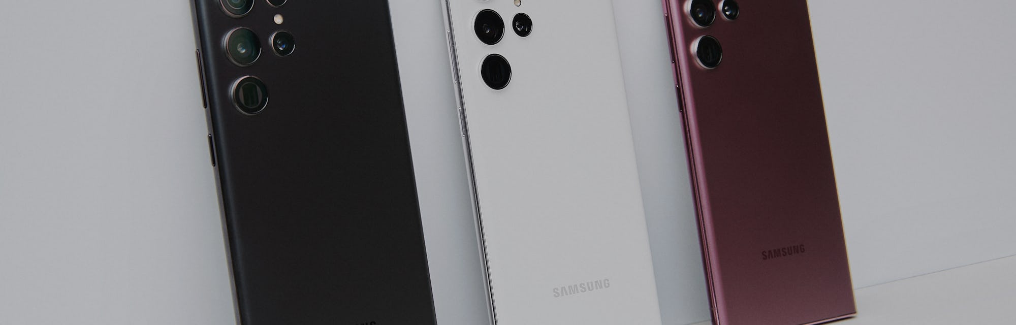 Three new colors of the Galaxy S22 Ultra