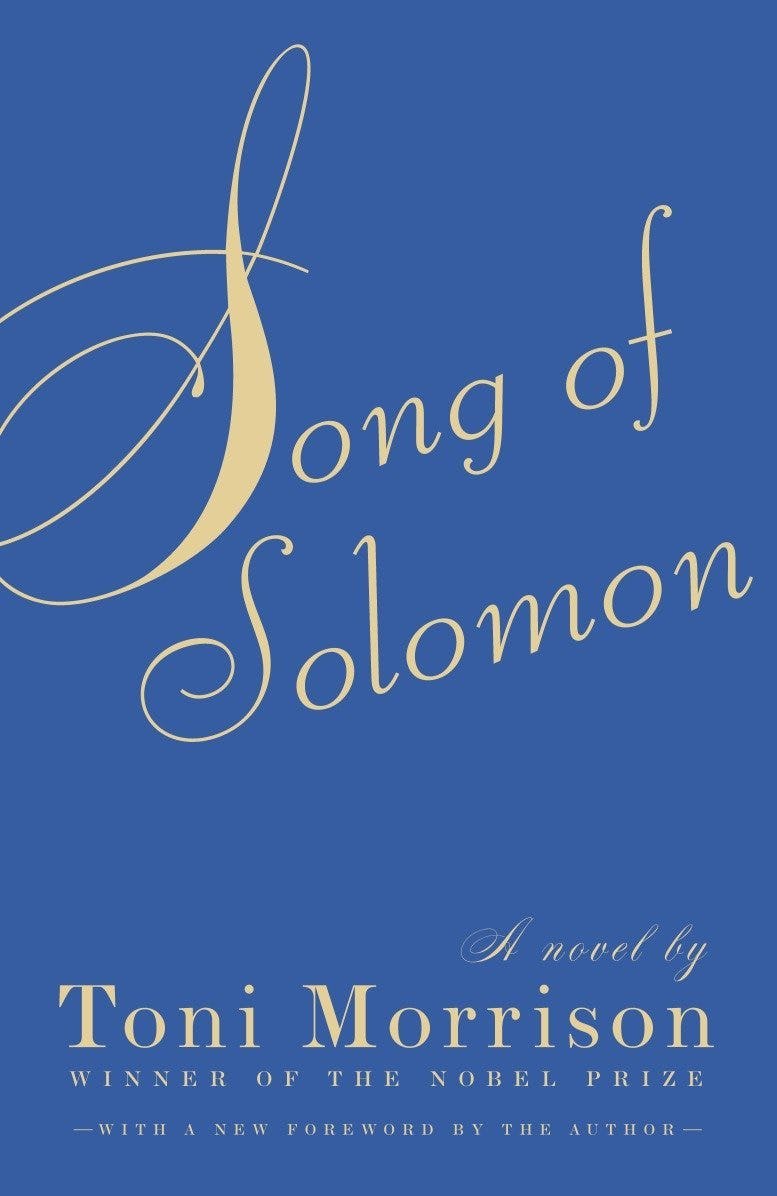 &lsquo;Song of Solomon&rsquo; by Toni Morrison