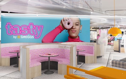 'Tasty by Greggs' as part of the Greggs x Primark Collaboration