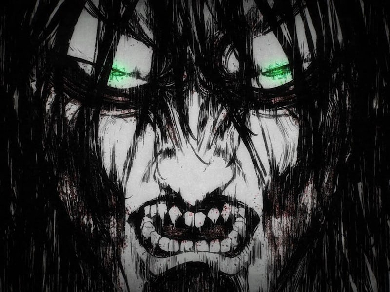 A close-up screenshot from Attack on Titan Season 4 Part 2 Episode 6 with an angry facial expression