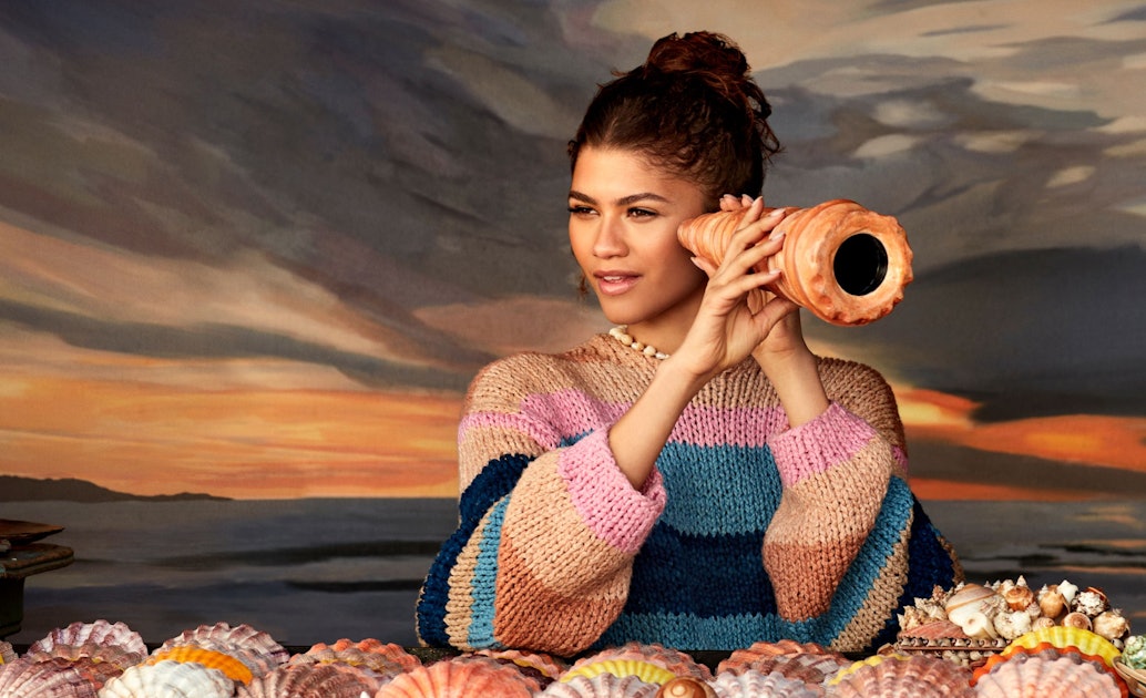 Zendaya 3-page clipping 2022 print ad for fine jewelry