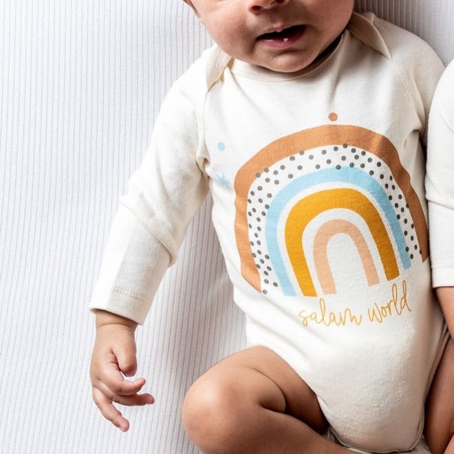 Salam World Long-Sleeved Onesie