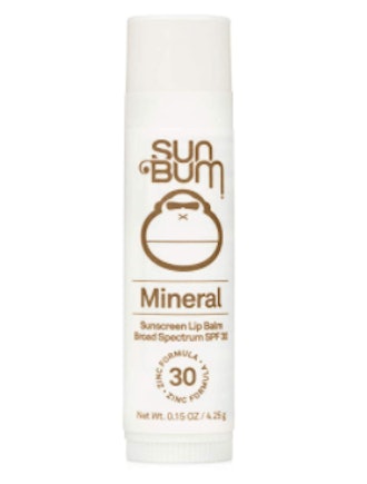 Sun Bum SPF 30 Mineral Sunscreen Lip Balm, 0.15 Oz.