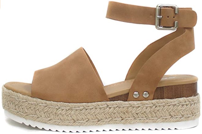 Soda Topic Ankle Strap Espadrille Sandals