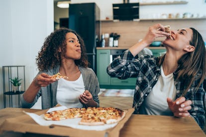 Combat Valentine's Day depression by going out with friends.