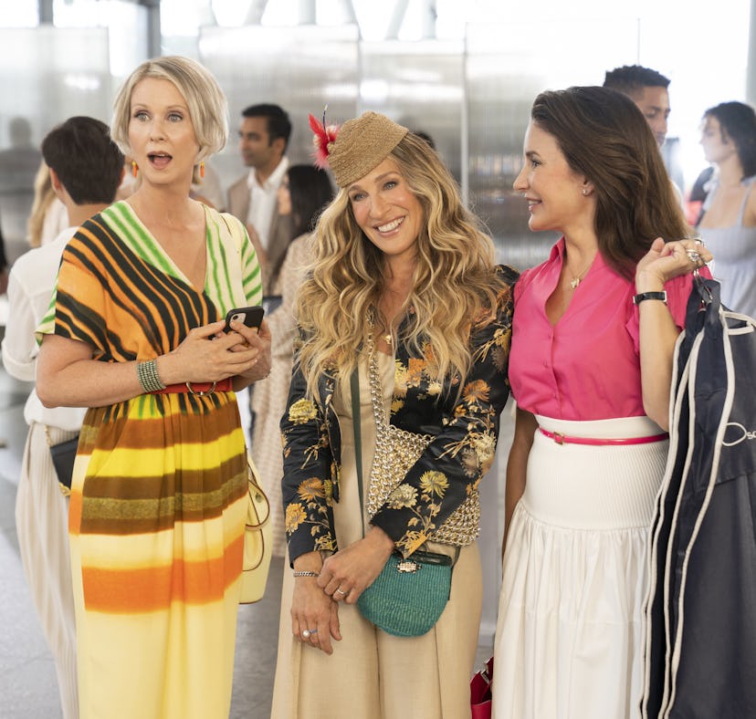 Cynthia Nixon, Sarah Jessica Parker, and Kristin Davis in 'And Just Like That...'