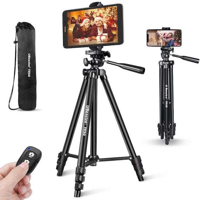 UBeesize Extendable Lightweight Aluminum Tripod