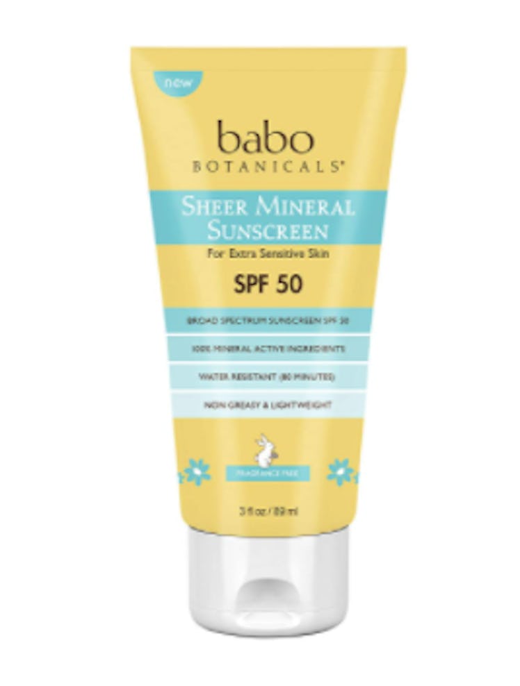 Babo Botanicals Sheer Mineral Sunscreen Lotion, 3 Oz. 