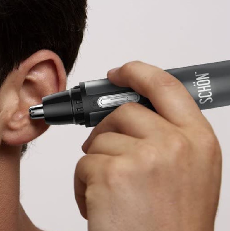 SCHON Stainless Steel 4-in-1  Facial Hair Trimmer