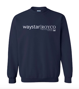 HBO's 'Succession' Waystar Royco Fleece Crewneck Sweatshirt