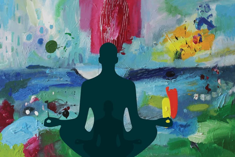 balance meditation art