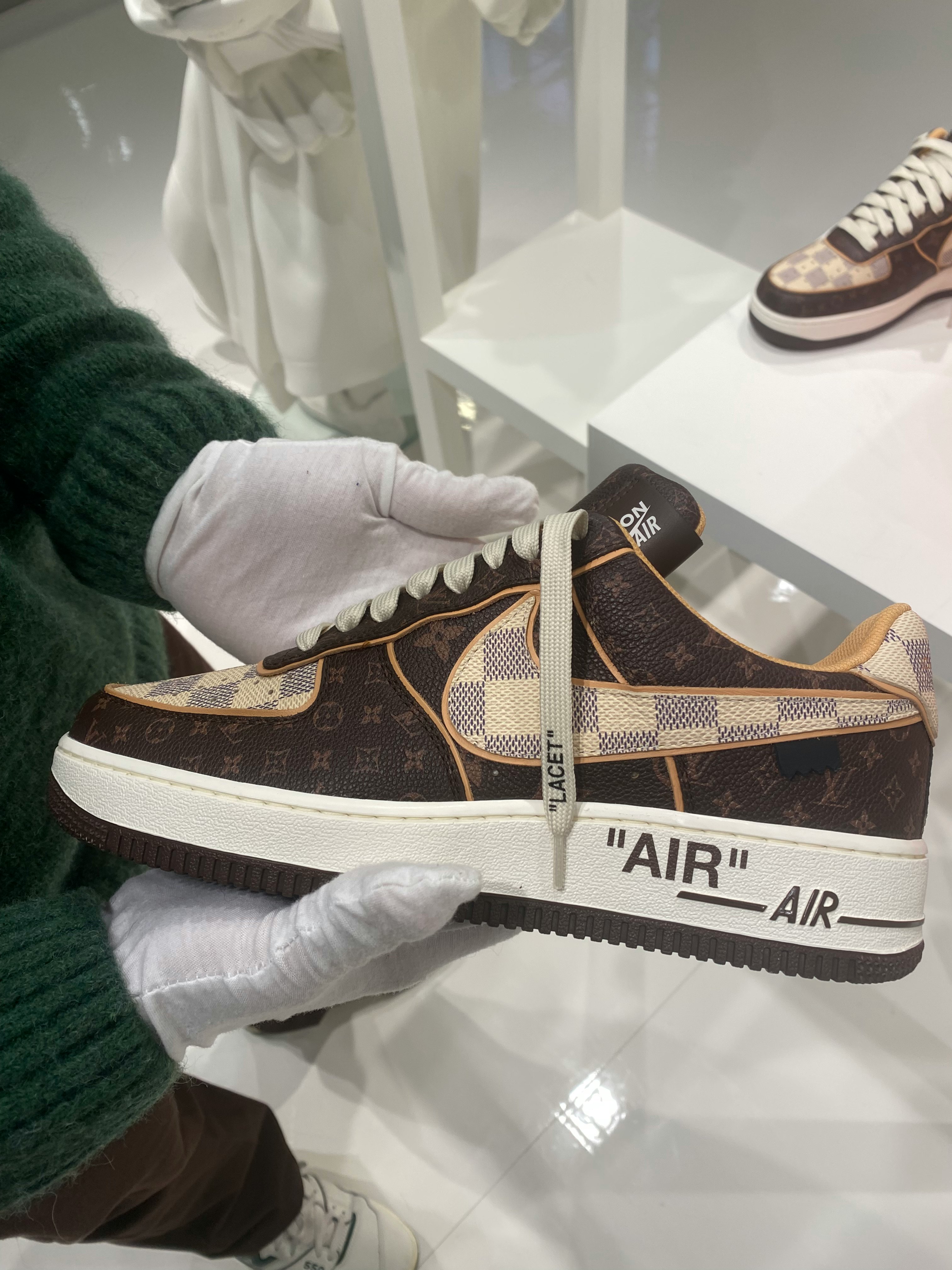 Virgil Abloh Is Bringing the Nike Air Force 1 to Louis Vuitton  GQ