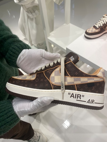 Louis Vuitton pushes Virgil Abloh's Nike Air Force 1 collab ahead