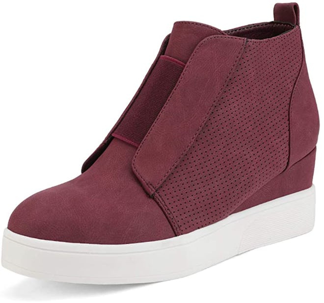 DREAM PAIRS Platform Wedge Sneakers