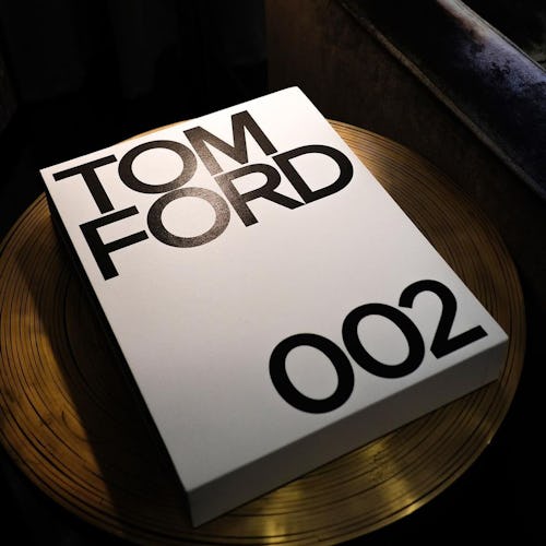 The cover of the 'Tom Ford 002' fashion book