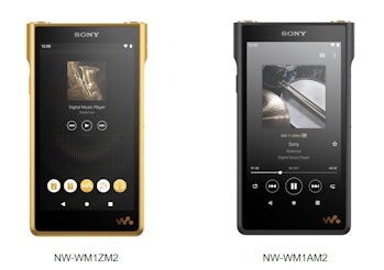Sony's NW-WM1ZM2 and NW-WM1ZM2