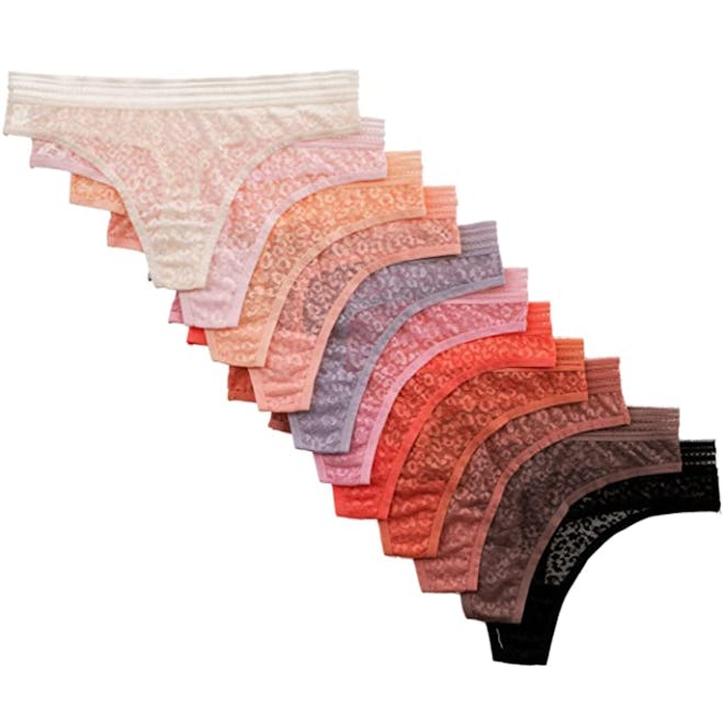 Alyce Ives Intimates Lace Thong (12 Pack)