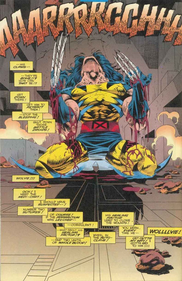 Wolverine comic